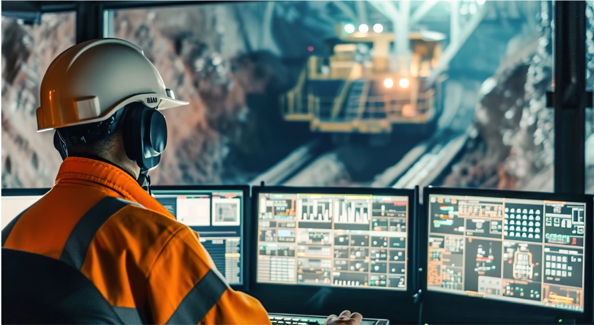 Modern mining user dashboards